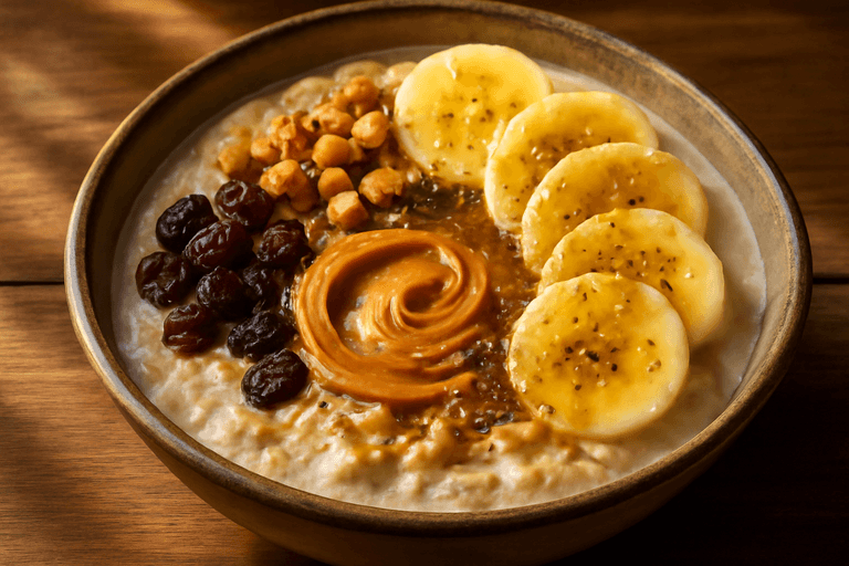 Krachtige Klassieke Havermout Ontbijtbowl