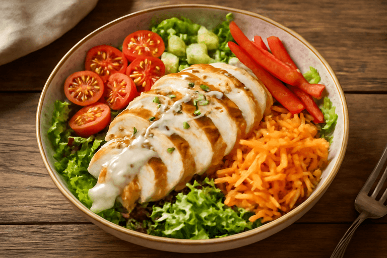 Klassieke Kippensalade Power Lunch