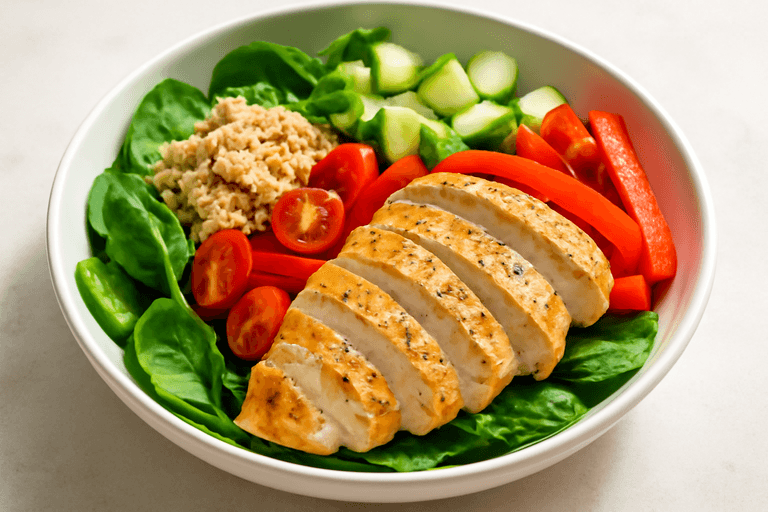 Lean Chicken & Veggie Power Bowl