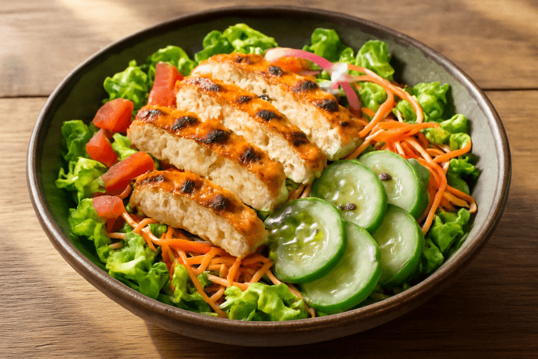 Ensalada Clásica de Pollo Mediterráneo