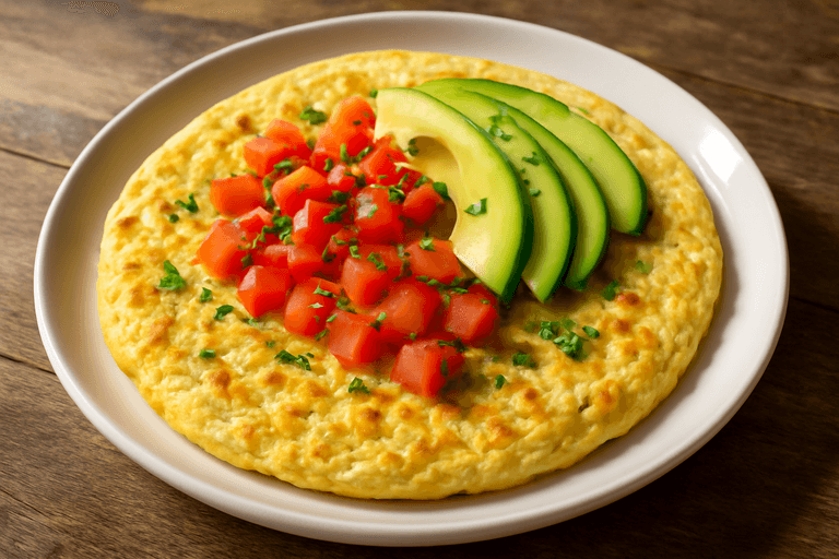 Energiegeladenes Power-Frühstücks-Omelett