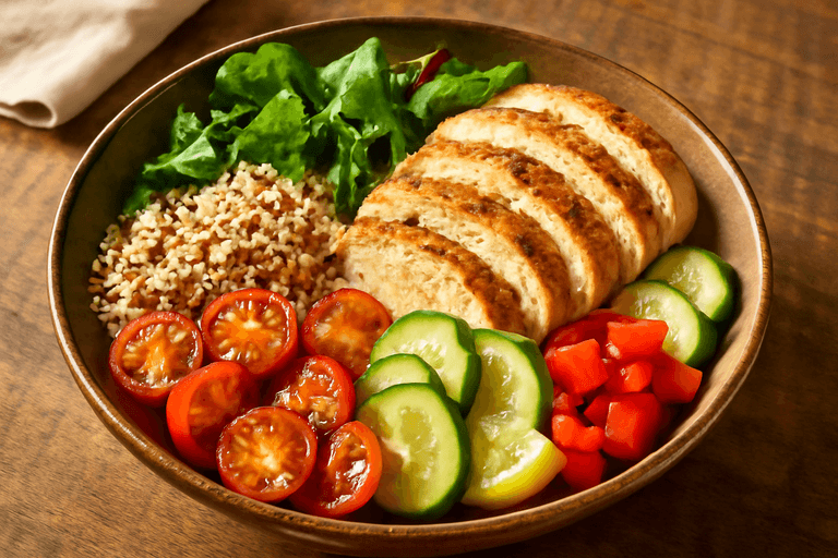 Grilled Chicken & Quinoa Power Bowl