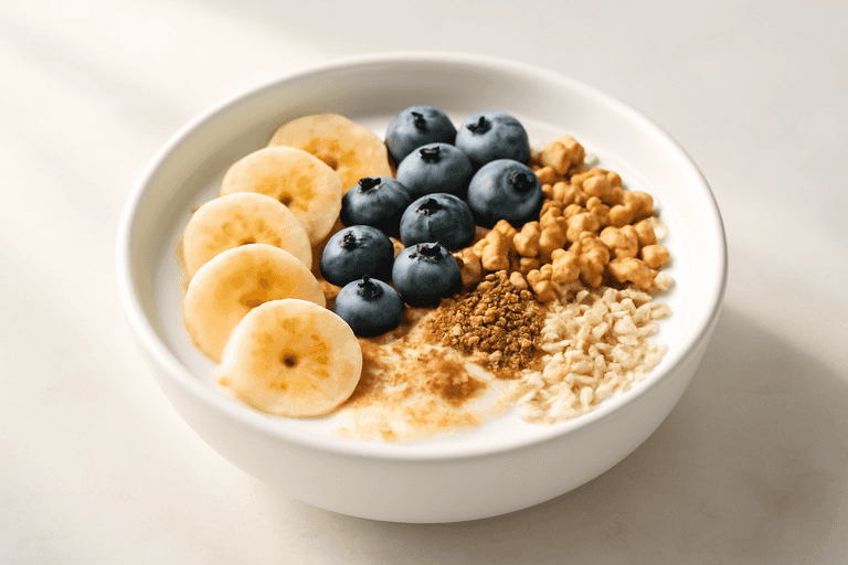 Energie-Boost Ontbijtbowl met Griekse Yoghurt en Noten