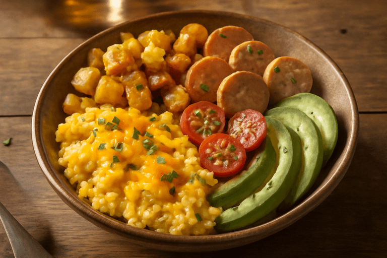 Hearty Classic Breakfast Power Bowl