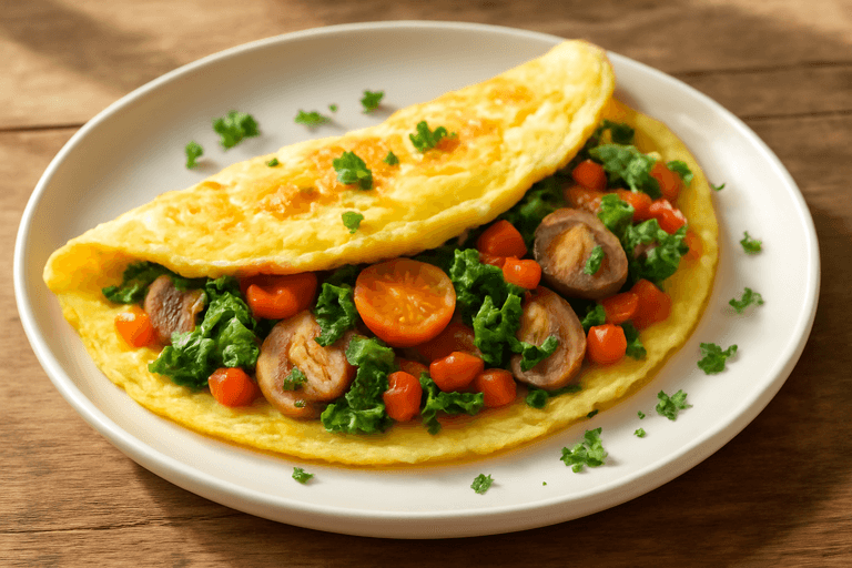 Energieboost Groente Omelet