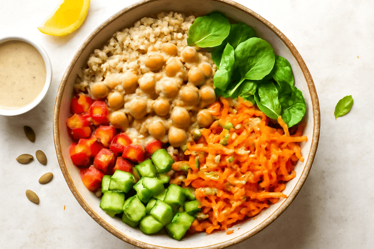 Energizing Rainbow Quinoa Bowl