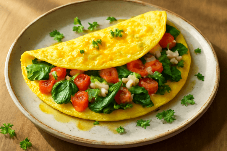 Omelette Clásica Energética