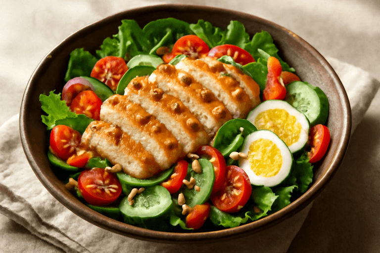 Ensalada de Pollo Clásica y Ligera