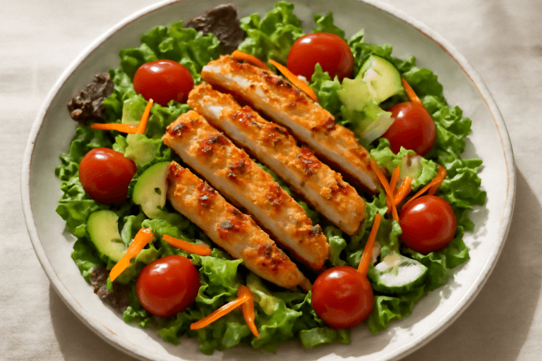 Ensalada Clásica de Pollo y Aguacate