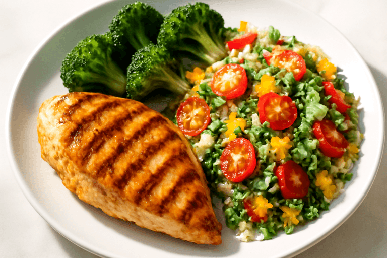 Piletina na žaru s povrćem i quinoa salatom