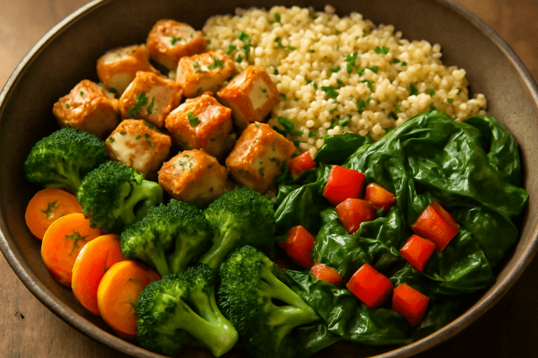 Klassieke Kippen-Groenteschotel met Quinoa
