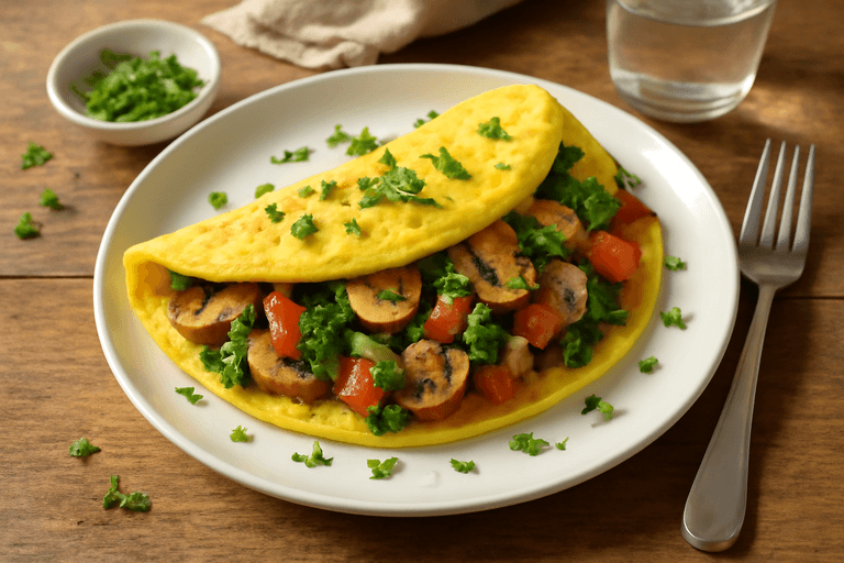 Protein-Packed Veggie Omelette