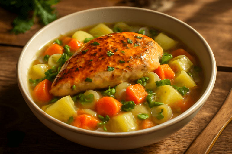 Energie Boost Kippenstoofpot met Groenten