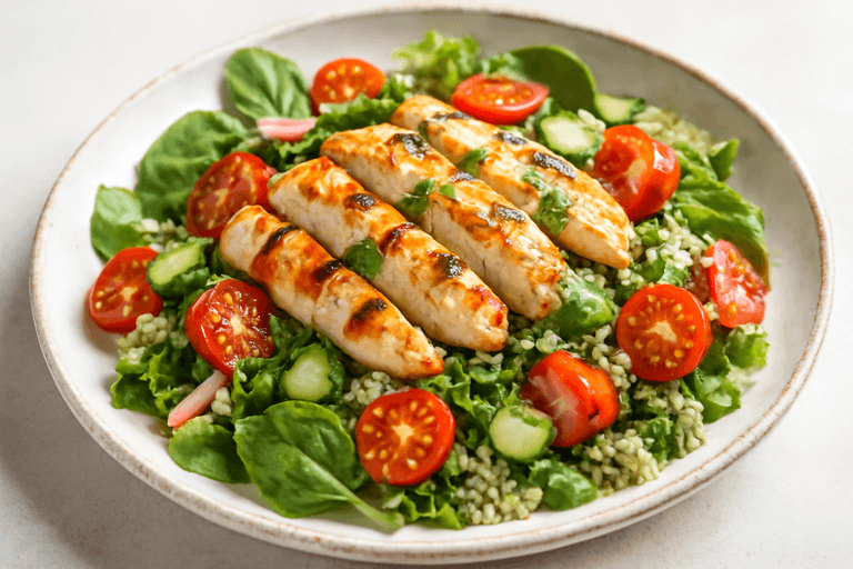 Ensalada Fresca de Pollo y Quinoa