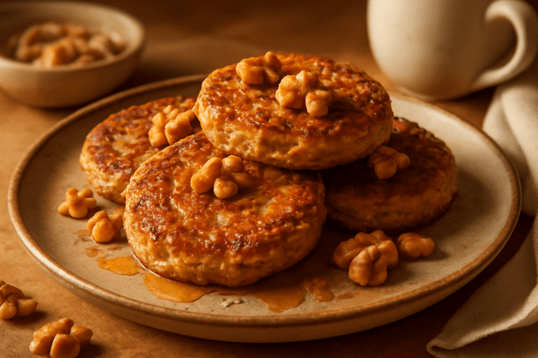 Protein-Power Frühstücksbratlinge mit Hafer und Eiern