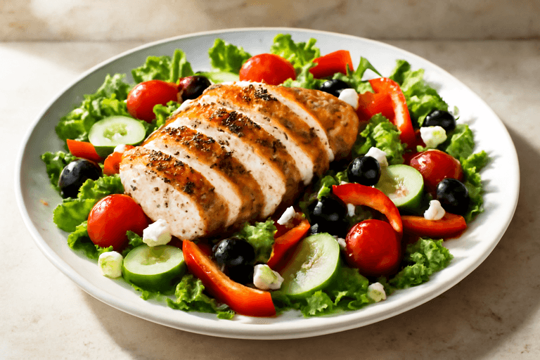 Salade de Poulet Grillé Provençale