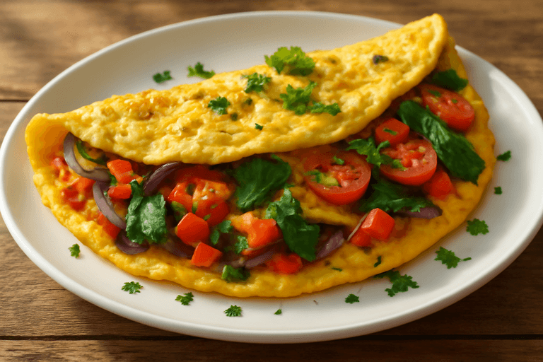 Veggie-Packed Power Omelette