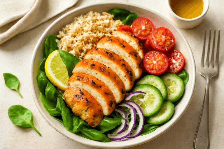 Grilled Chicken & Quinoa Power Bowl