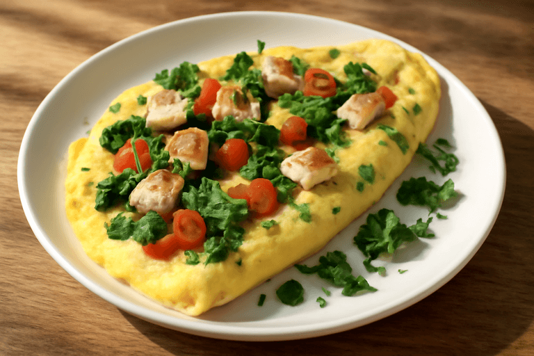 Omelette Printanière Équilibrée