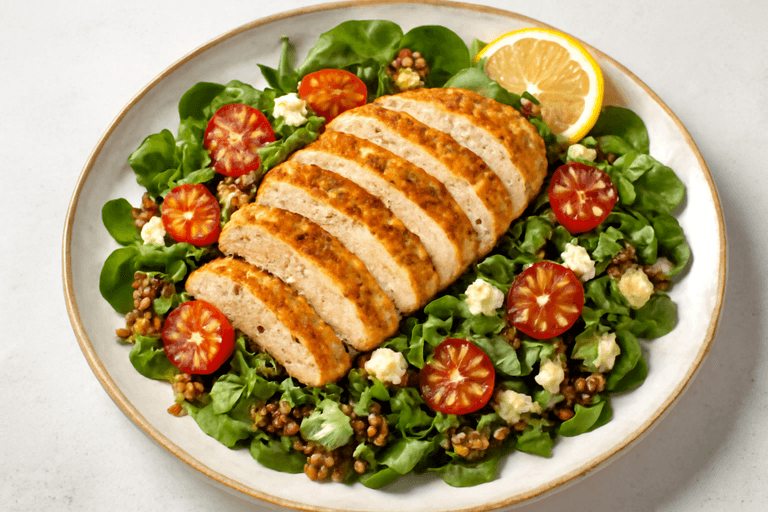 Energieboost Salade met Gegrilde Kip en Quinoa