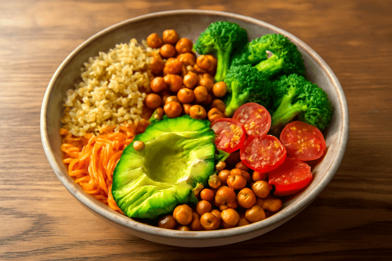 Protein-Packed Veggie Buddha Bowl