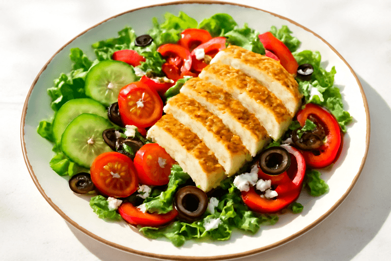 Ensalada de Pollo Mediterránea Light