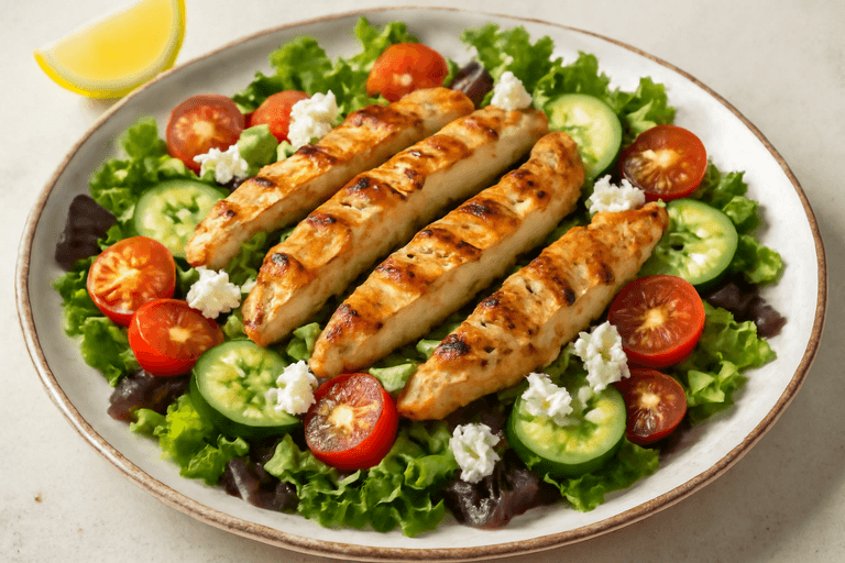 Ensalada de Pollo Mediterránea Ligera