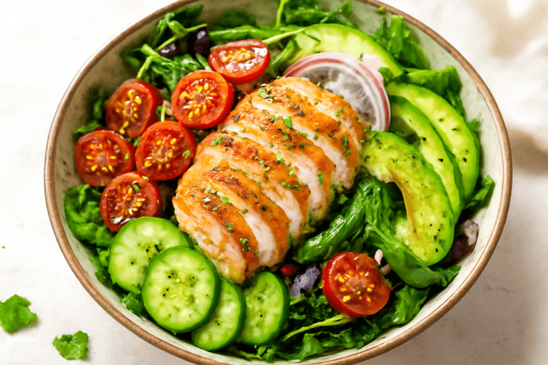 Lean & Fresh Grilled Chicken Salad Bowl