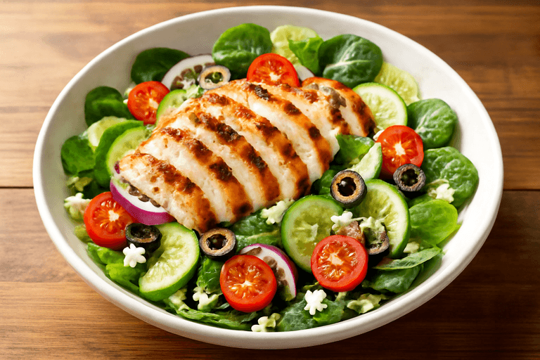 Ensalada de Pollo Mediterránea Light