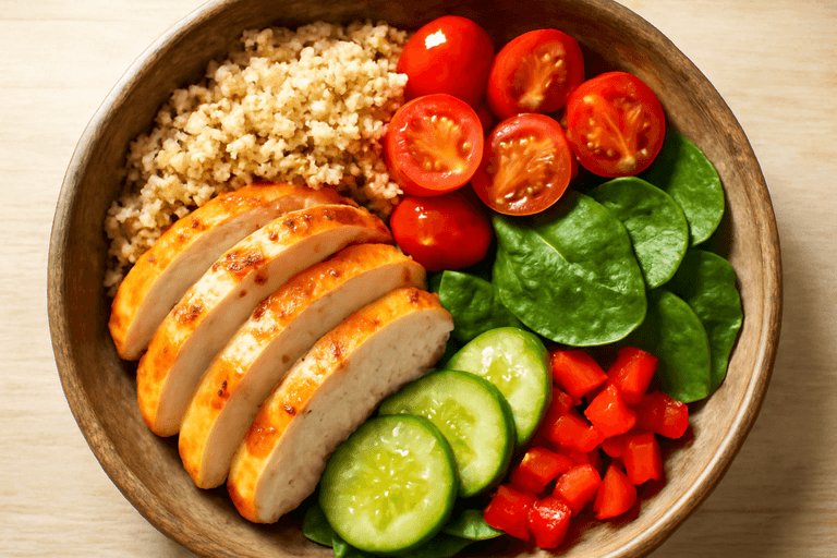 Lean Chicken & Quinoa Power Bowl