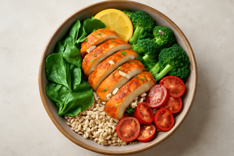 Lean Chicken & Veggie Power Bowl