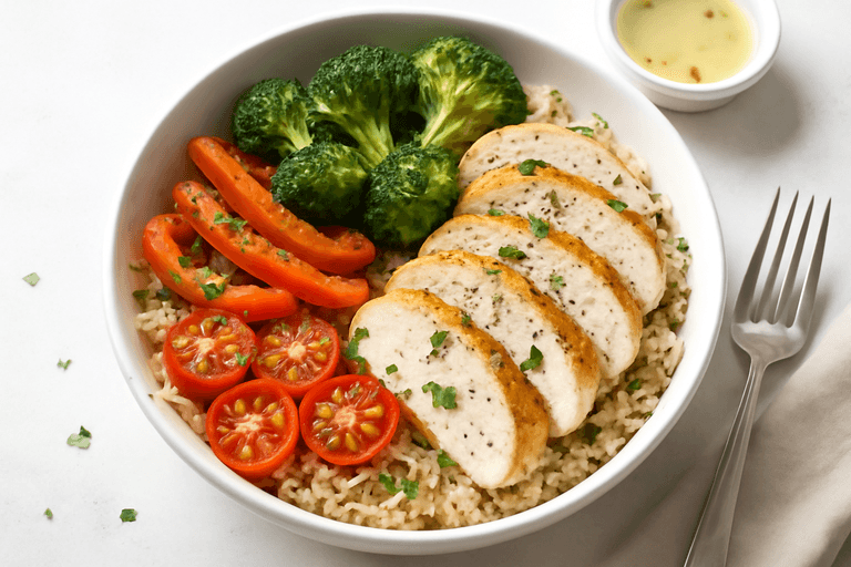 Lean Chicken & Veggie Power Bowl