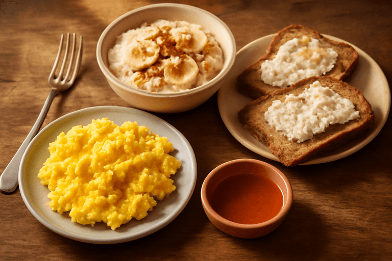 Desayuno Clásico Potente para Ganar Masa