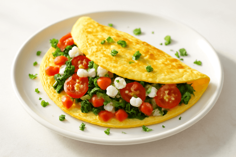 Lean Protein Veggie Omelette