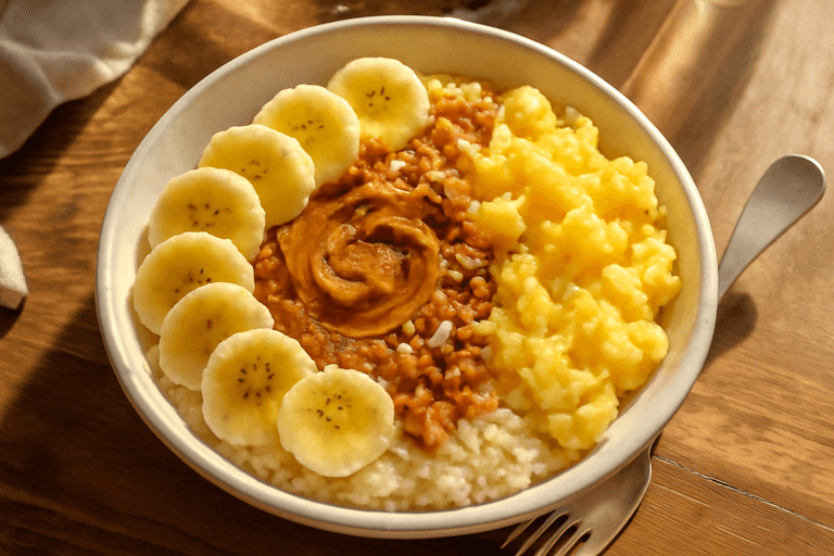 Tazón Poderoso de Desayuno Clásico