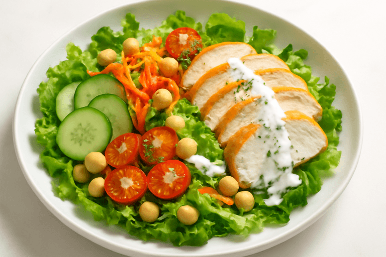 Salade de poulet classique minceur