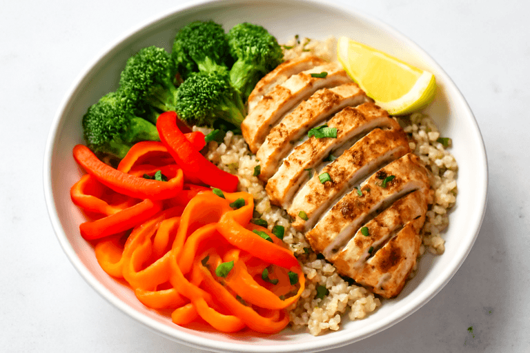 Lean Chicken & Veggie Power Bowl