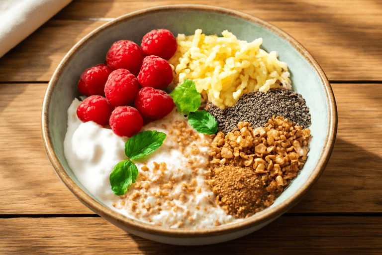 Bol Petit-Déjeuner Énergie Végétarien