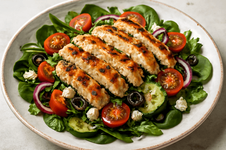 Ensalada de Pollo Mediterránea Ligera
