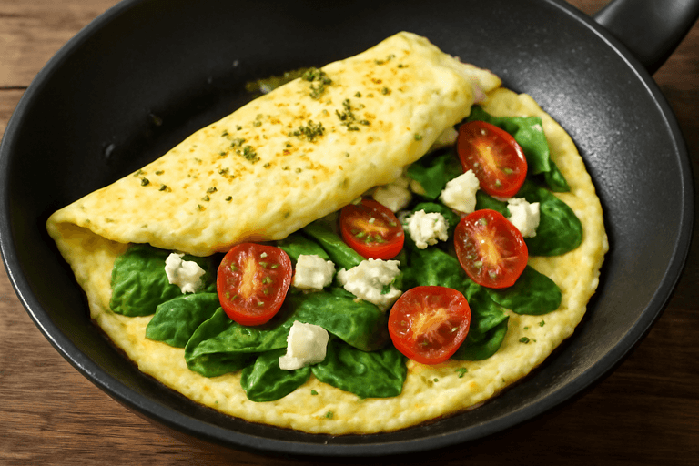 Omelette Méditerranéenne Légère