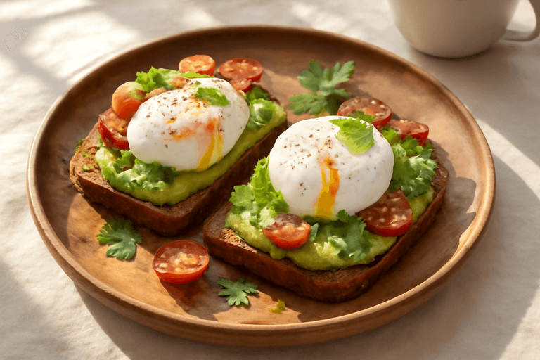 Tostadas de Aguacate y Huevo al Estilo Vital