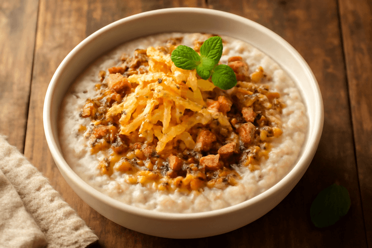 Energetyczna Owsianka z Orzechami i Owocami