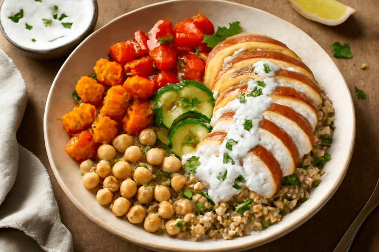 Hearty Grilled Chicken & Quinoa Power Bowl