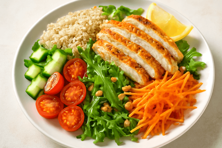 Salade de Poulet Classique et Légère pour Booster Votre Vitalité