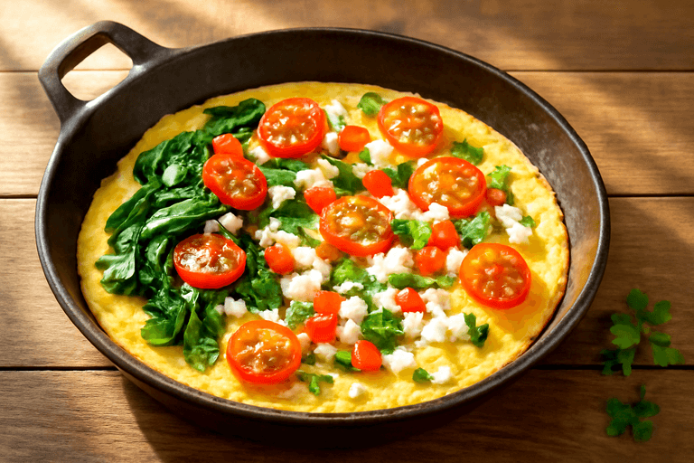 Energieboost Griekse Omelet Ontbijt