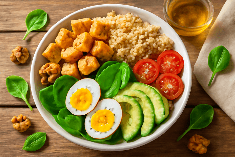 Bowl Energético de Pollo y Quinoa Clásico