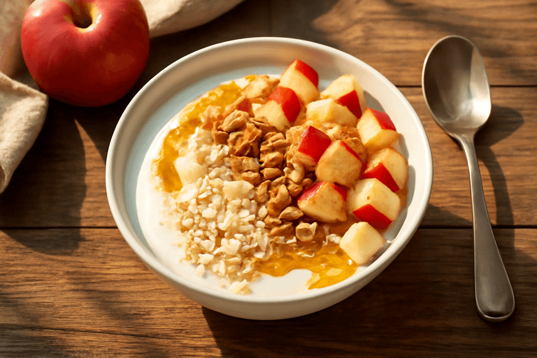 Colazione Energetica All’Italiana con Yogurt e Frutta