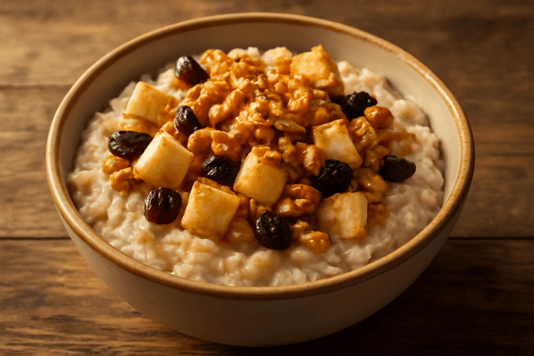 Energie-Boost Havermout Ontbijtbowl
