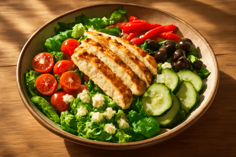 Ensalada de Pollo Mediterránea Revitalizante
