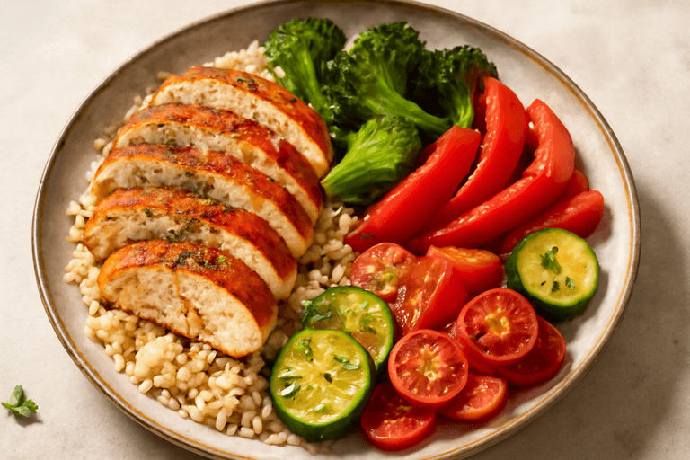 Lean Classic Grilled Chicken & Veggie Power Bowl